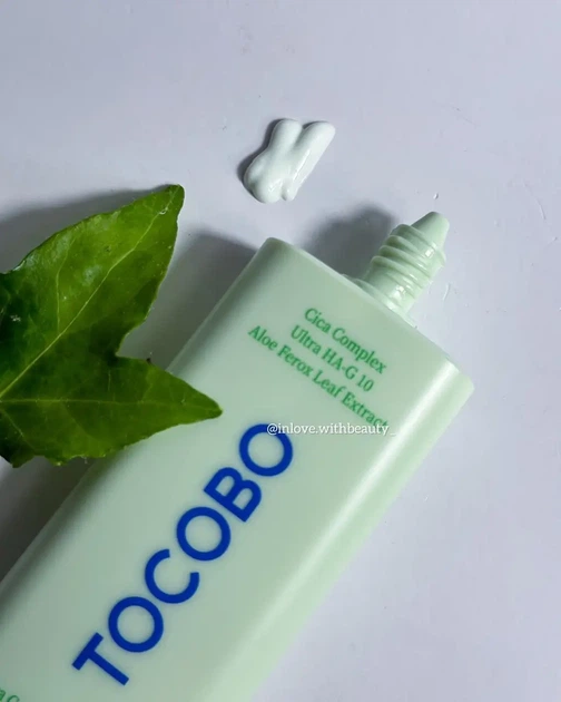 Солнцезащитная сыворотка TOCOBO - Cica Calming Sun Serum SPF50+ PA++++ - 50 ml. - изображение 3