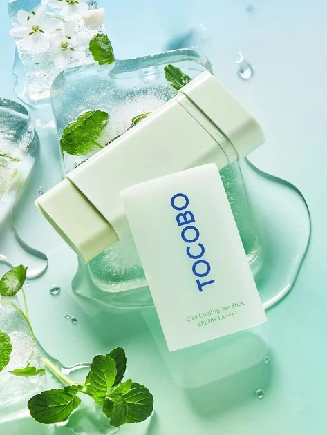 TOCOBO Cica Cooling Sun Stick – солнцезащитный стик с центеллой SPF50+ PA++++ 18 g - Фото 2 TOCOBO Cica Cooling Sun Stick – солнцезащитный стик с центеллой SPF50+ PA++++ 18 g - изображение 2