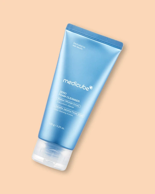 Пенка для умывания лица, сужающая поры MEDICUBE Zero Foam Cleanser 120 g - изображение 2