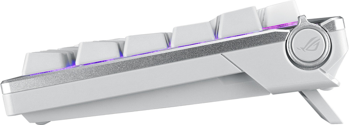 Klawiatura bezprzewodowa ASUS ROG Azoth NX Red PBT USB/Wireless White (90MP031A-BKUA11) - obraz 5