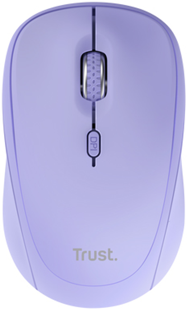 Mysz Trust Yvi+ Multi-Device Wireless/Bluetooth Purple (TR25583) - obraz 1