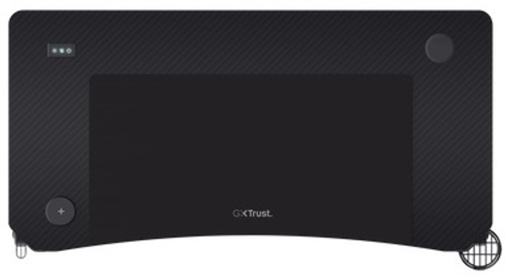 Biurko komputerowe Trust GXT710 Luminus Pro RGB Czarny (TR25419) - obraz 6