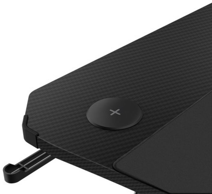 Biurko komputerowe Trust GXT710 Luminus Pro RGB Czarny (TR25419) - obraz 7