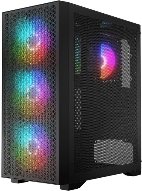 Obudowa Logic Concept Dart Pro ARGB Midi Black Mesh (AT-DART-PRO-ARGB-10) - obraz 2