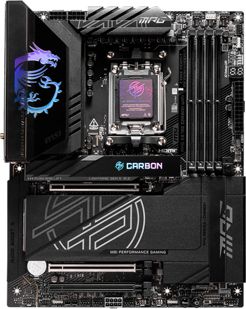Płyta główna MSI MPG X870E Carbon Wi-Fi (sAM5, AMD X870E, PCI-Ex16) - obraz 1