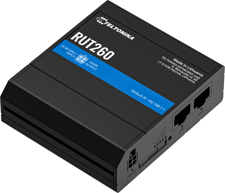 Router Teltonika 4G/ETH/WIFI (RUT260) - obraz 3