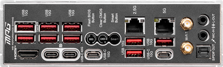 Płyta główna MSI MPG X870E Carbon Wi-Fi (sAM5, AMD X870E, PCI-Ex16) - obraz 4
