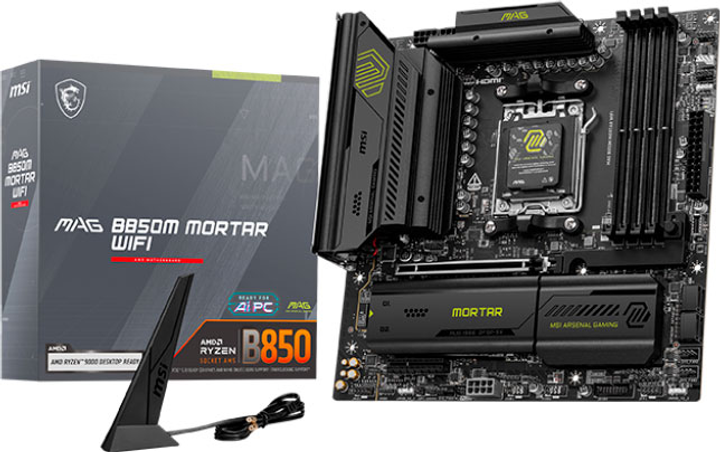 Płyta główna MSI MAG B850M MORTAR Wi-Fi (sAM5, AMD B850, PCI-Ex16) - obraz 5