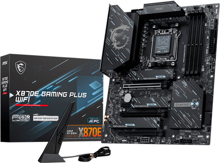 Płyta główna MSI X870E GAMING PLUS Wi-Fi (sAM5, AMD X870E, PCI-Ex16) - obraz 5
