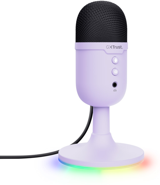 Мікрофон Trust GXT 234P Yunix USB Purple (TR25375) - зображення 5