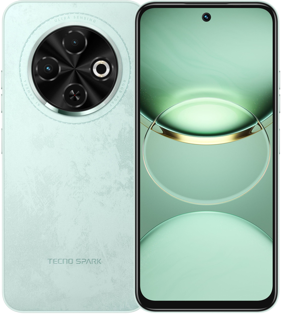 Smartfon Tecno Spark 30C (KL5n) 8/256GB Magic Skeen Green (4894947051821) - obraz 2