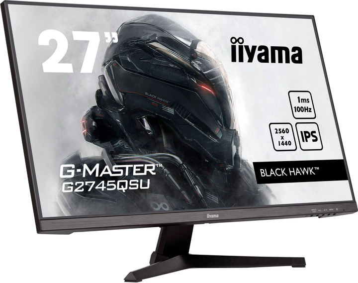 Monitor 27" iiyama G-Master Black Hawk G2745QSU-B2 - obraz 3