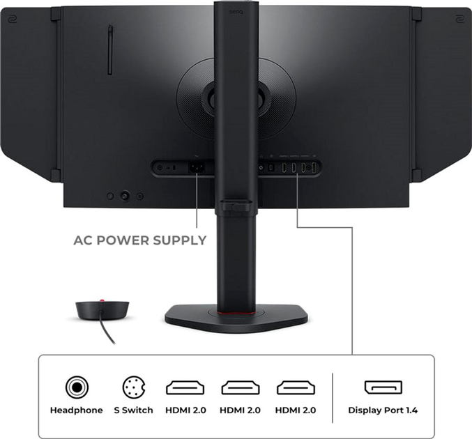 Monitor 24.1" BenQ Zowie XL2566X+ (9H.LMRLB.QBE) - obraz 9