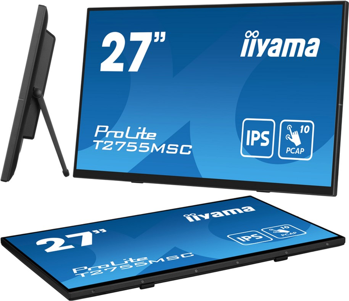 Monitor 27" Iiyama ProLite T2755MSC-B1 - obraz 6