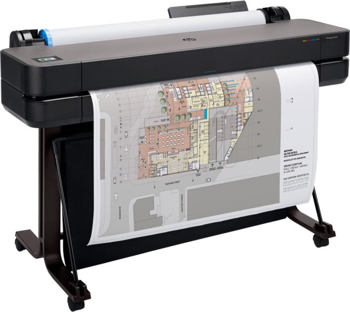 Плотер HP DesignJet T630 36" with Wi-Fi (5HB11D) - зображення 2