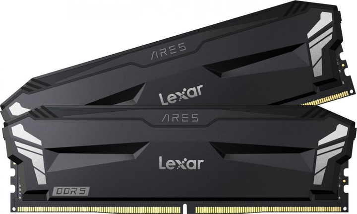 Pamięć RAM Lexar Ares DDR5-6000 32768MB (Zestaw 2x16384MB) Black (LD5U16G60C320A-RGD) - obraz 2