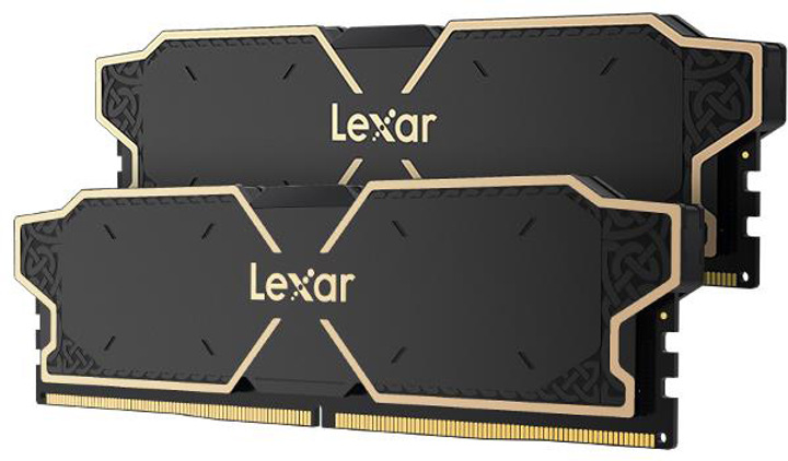 Pamięć RAM Lexar Thor OC DDR5-6000 32768MB (Zestaw 2x16384MB) Black (LD5U16G60C38LG-RGD) - obraz 2