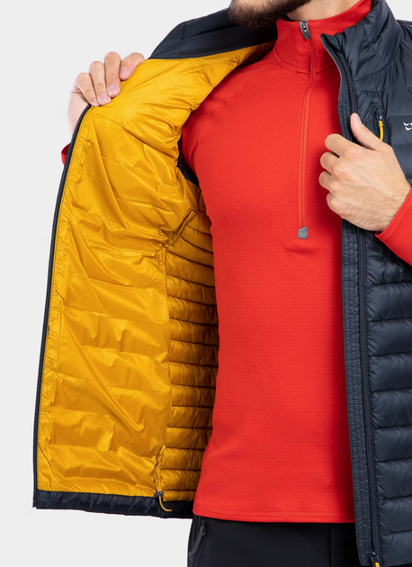 Жилет чоловічій Rab Microlight Vest, Beluga, L (RB QDB-18-BE-L) - Фото 2 Жилет чоловічій Rab Microlight Vest, Beluga, L (RB QDB-18-BE-L) - зображення 2