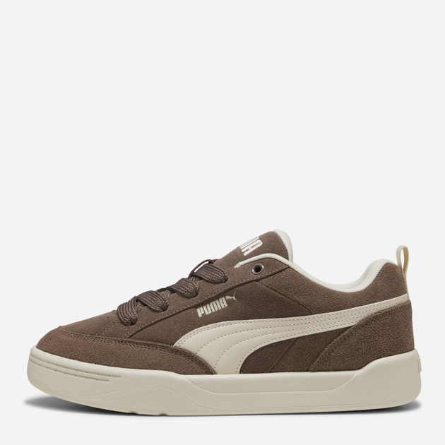 Женские кеды кожаные низкие Puma Park Lifestyle Raw 40160606 37 (4UK) 23 см Flat Bronze/Alpine Snow (4069156765382) - изображение 3