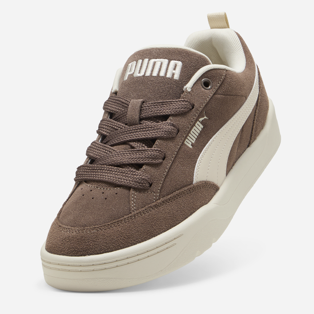 Женские кеды кожаные низкие Puma Park Lifestyle Raw 40160606 37 (4UK) 23 см Flat Bronze/Alpine Snow (4069156765382) - изображение 4