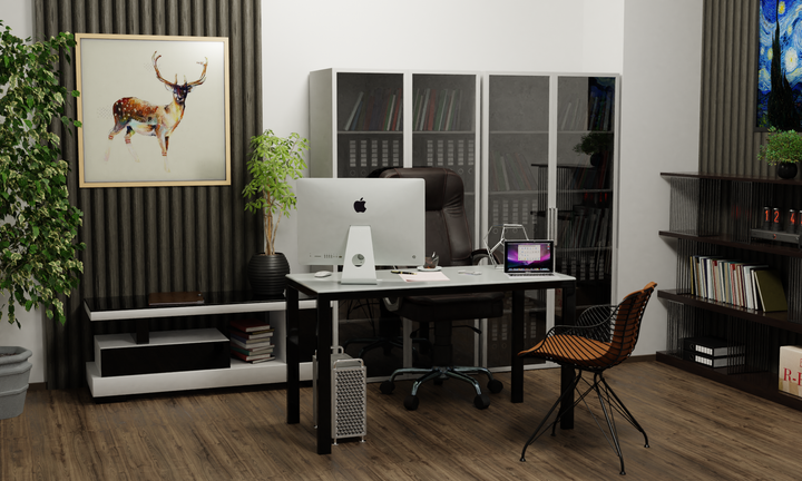 Комп'ютерний стіл Ансі white (1100 x 600 x 750) - изображение 4