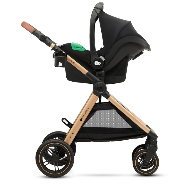 Универсальная коляска 3 в 1 Kinderkraft Esme Pure Black (KSESME00BLK3000) - изображение 12