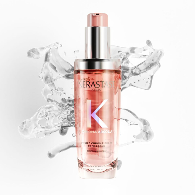 Olejek do włosów farbowanych Kérastase Chroma Absolu Refillable 75 ml (3474637219659) - obraz 8