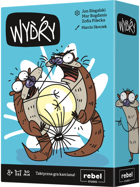 Gra planszowa Rebel Wydry (edycja polska) (5902650619906) - obraz 1
