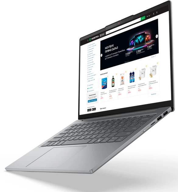 Ноутбук Lenovo IdeaPad Slim 5 14IRH10 (83HR00BTRA) Luna Grey - Фото 5 Ноутбук Lenovo IdeaPad Slim 5 14IRH10 (83HR00BTRA) Luna Grey - изображение 5