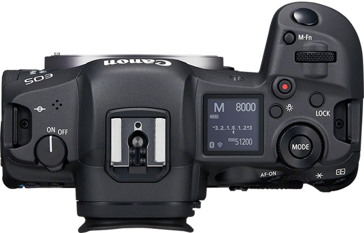 Фотоапарат Canon EOS R5 Body Black (4147C004) - зображення 4