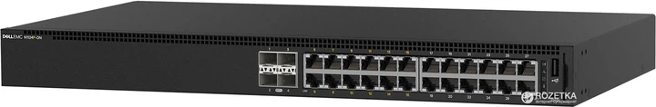 N3224t-on Für Dell Emc Power Switch 1u,24 Ports 1gbase-t Rj45,Vier Ports 10g Sfp