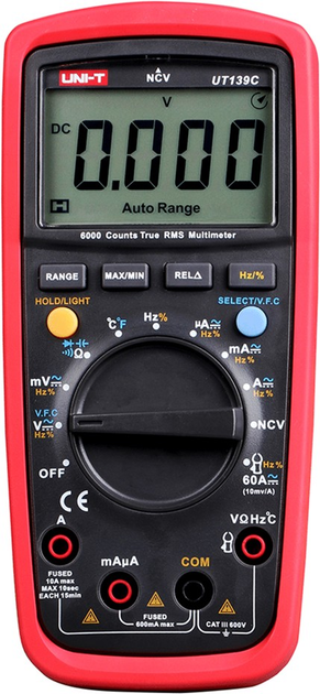 Miernik uniwersalny UNI-T UT139C (MIE0156) - obraz 1