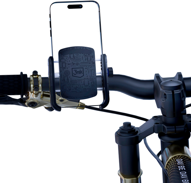 Uchwyt rowerowy 3mk Steel Bike Holder Black - obraz 7