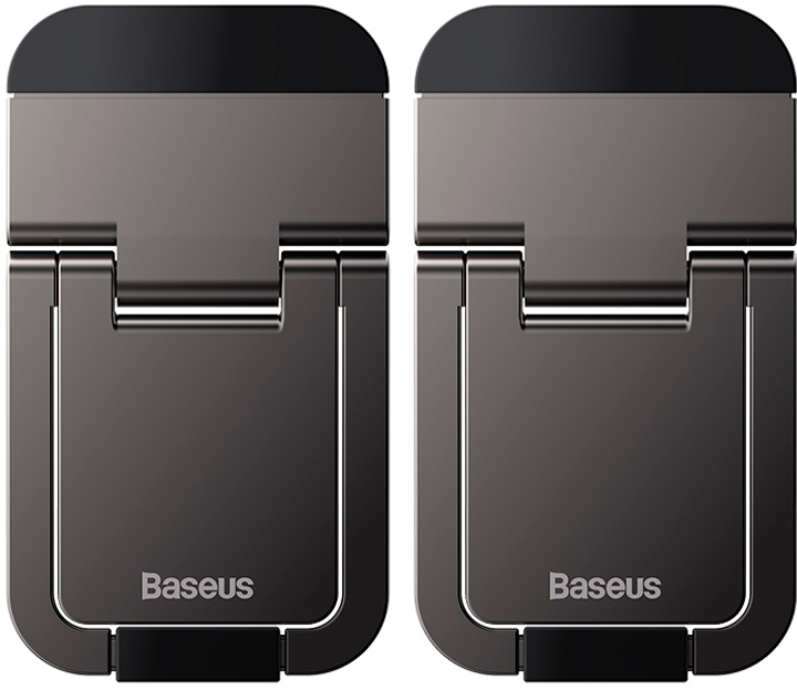 Podstawka pod laptopa Baseus Slim Laptop Kickstand 2pcs Grey (LUZC000013) - obraz 1