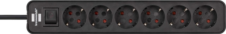 Przedłużacz Brennenstuhl Ecolor 6 gniazd 1.5 m Black (1153260000) - obraz 2