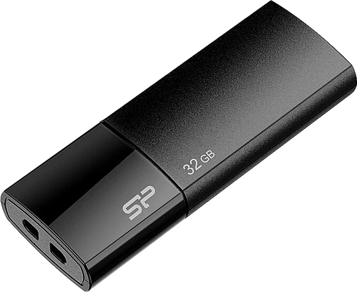 Флеш пам'ять USB Silicon Power Ultima U05 32GB USB 2.0 Black (SP032GBUF2U05V1K) - зображення 3