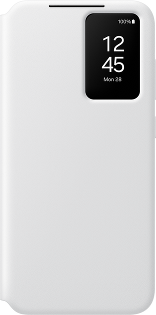 Чохол-книжка Samsung Smart View Wallet Case для Samsung Galaxy S24 FE White (EF-ZS721CWEGWW) - зображення 1