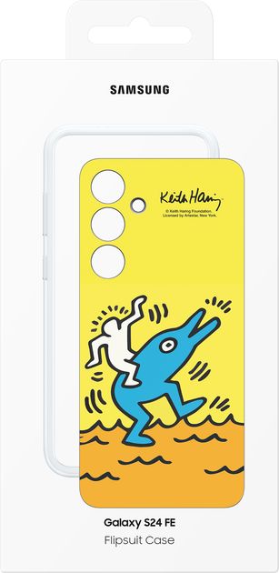 Панель Samsung Flipsuit Case для Samsung Galaxy S24 FE Yellow (EF-MS721CYEGWW) - зображення 6