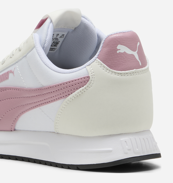 Женские кроссовки Puma R78 Lightwind 40026715 40.5 (7UK) 26 см White/Poised Pink/Vapor Gray (4069156577787) - изображение 6
