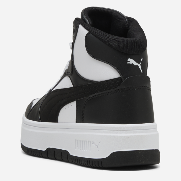 Женские демисезонные ботинки низкие Puma Rebound Femme Mid 40259402 37.5 (4.5UK) 23.5 см White/Black (4069156624993) - Фото 4 Женские демисезонные ботинки низкие Puma Rebound Femme Mid 40259402 37.5 (4.5UK) 23.5 см White/Black (4069156624993) - изображение 4