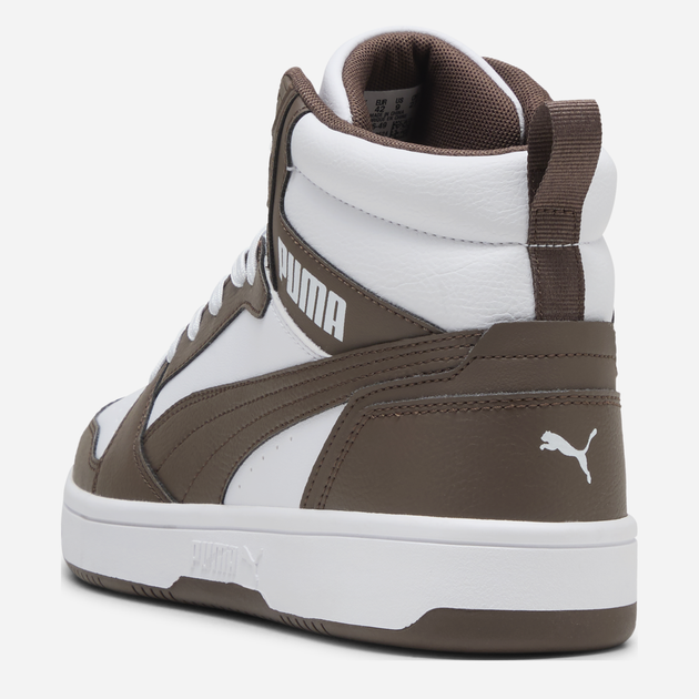 Мужские демисезонные ботинки Puma Rebound v6 39232649 41 (7.5UK) 26.5 см White/Flat Bronze (4069156603837) - изображение 4
