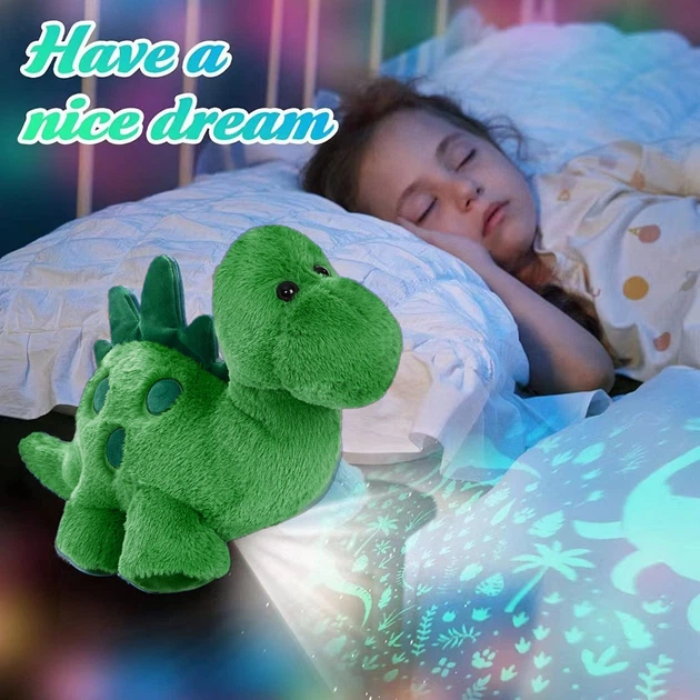 Ночник Динозавр проектор звездного неба dream мягкая игрушка с музыкой Led подсветка 7 цветов - Фото 4 Ночник Динозавр проектор звездного неба dream мягкая игрушка с музыкой Led подсветка 7 цветов - изображение 4