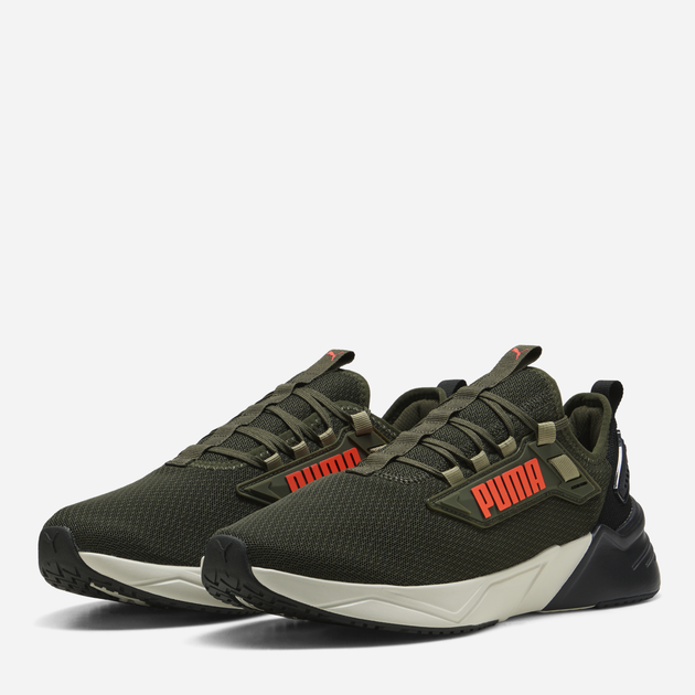 Женские кроссовки для бега Puma Retaliate 3 37947836 37.5 (4.5UK) 23.5 см Dark Olive/Black/Glowing Red (4069156456549) - Фото 2 Женские кроссовки для бега Puma Retaliate 3 37947836 37.5 (4.5UK) 23.5 см Dark Olive/Black/Glowing Red (4069156456549) - изображение 2