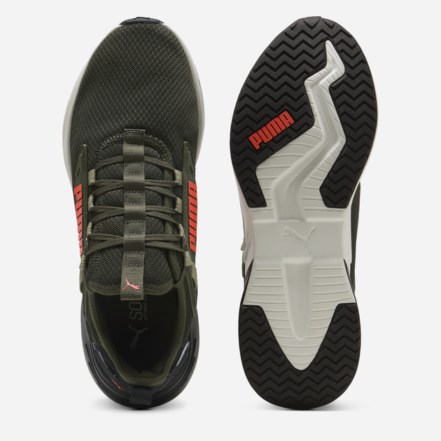 Женские кроссовки для бега Puma Retaliate 3 37947836 37.5 (4.5UK) 23.5 см Dark Olive/Black/Glowing Red (4069156456549) - Фото 5 Женские кроссовки для бега Puma Retaliate 3 37947836 37.5 (4.5UK) 23.5 см Dark Olive/Black/Glowing Red (4069156456549) - изображение 5