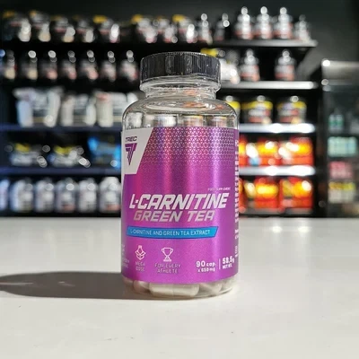 Жироспалювач Л-Карнітин Trec Nutrition L-carnitine + Green Tea 90caps - зображення 6