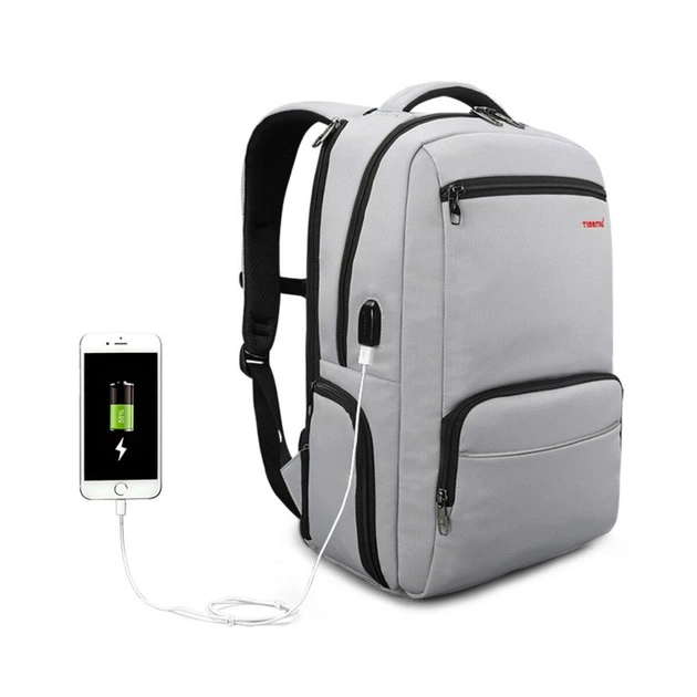 Рюкзак Tigernu T-B3319 15.6" Silver grey nR. - зображення 3