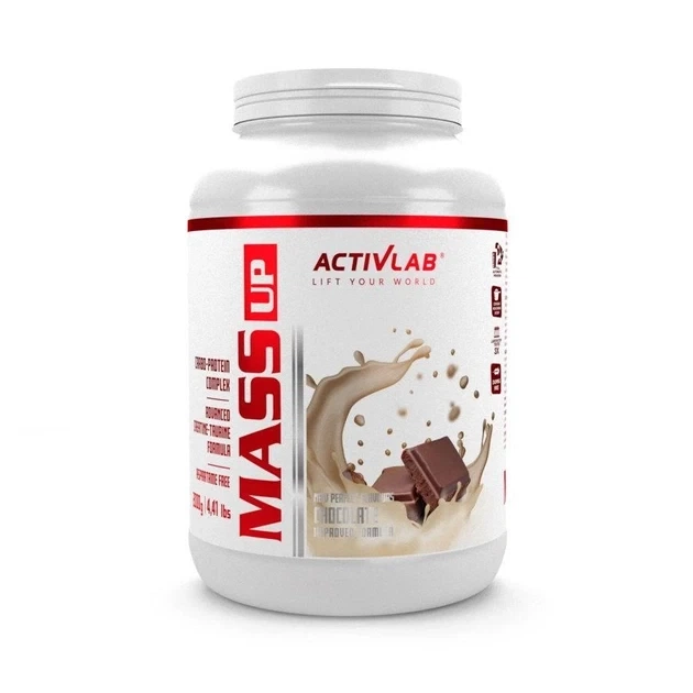 Гейнер для набора мышечной массы ActivLab MASS UP Gainer 2kg - изображение 4
