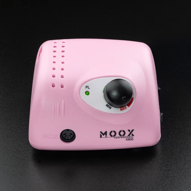 Фрезер Мокс X800 на 70W - 50000 об/мин (розовый/pink) для маникюра и педикюра - изображение 7