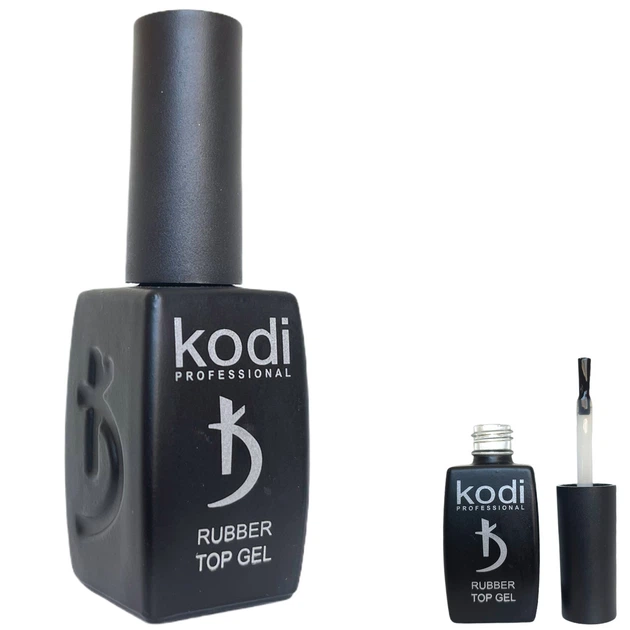 Каучуковый топ для гель-лака Kodi Rubber Top с липким слоем 12 мл - Фото 4 Каучуковый топ для гель-лака Kodi Rubber Top с липким слоем 12 мл - изображение 4
