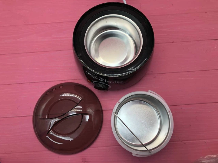 Баночный воскоплав Pro-Wax 100 100W 400 мл (черный) для воска, депиляции с терморегулятором - изображение 6